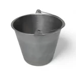 Cubeta Acero Inoxidable 12 lts