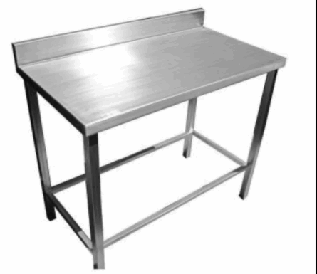 Mesa de 120 CM Acero inoxidable
