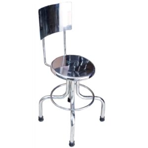 Banco Giratorio Con Respaldo