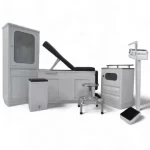 Juego De Consultorio Con Bascula De 180kg