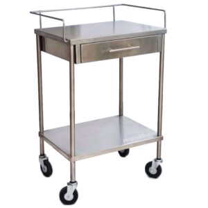 Mesa Pasteur Acero Inoxidable Con Cajón